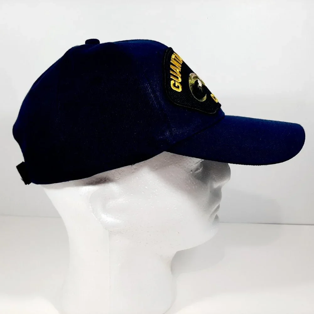 Guantanamo Bay Cuba Men's Cap Hat  Navy Blue Strap